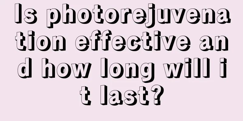 Is photorejuvenation effective and how long will it last?