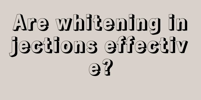 Are whitening injections effective?