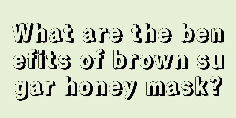 What are the benefits of brown sugar honey mask?