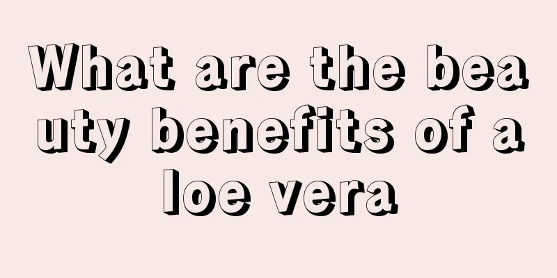 What are the beauty benefits of aloe vera