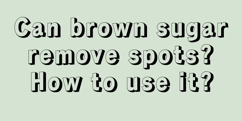 Can brown sugar remove spots? How to use it?