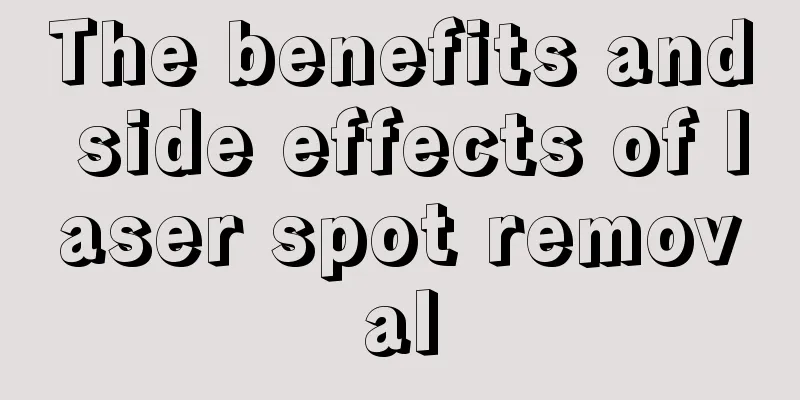 The benefits and side effects of laser spot removal