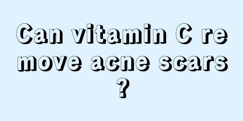 Can vitamin C remove acne scars?