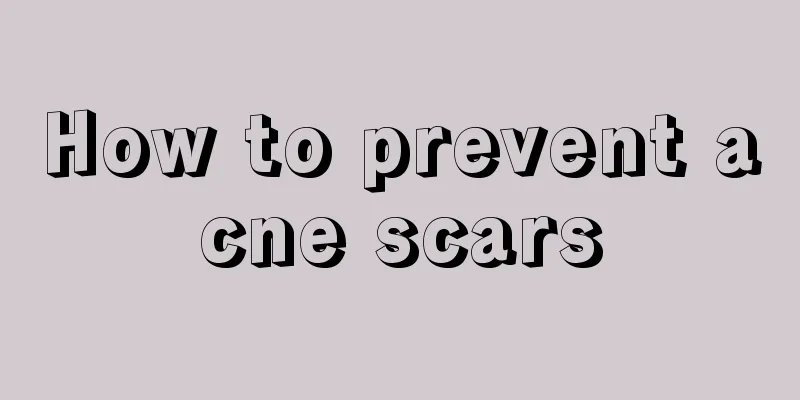 How to prevent acne scars