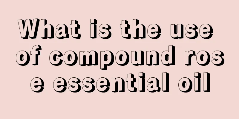 What is the use of compound rose essential oil