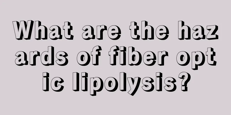 What are the hazards of fiber optic lipolysis?