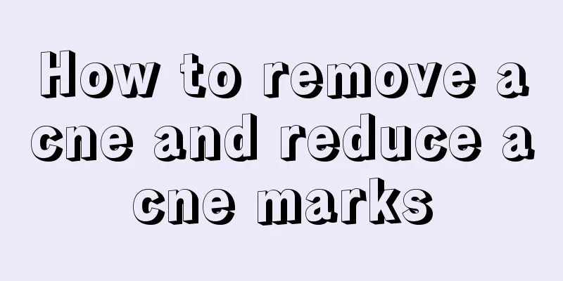 How to remove acne and reduce acne marks