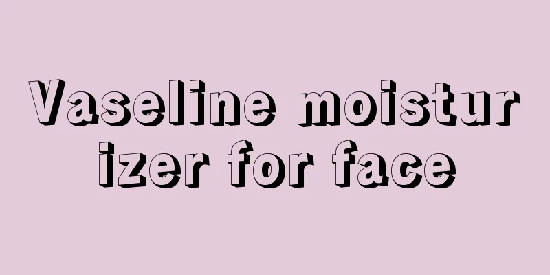 Vaseline moisturizer for face