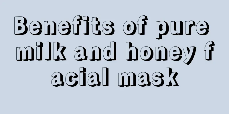 Benefits of pure milk and honey facial mask