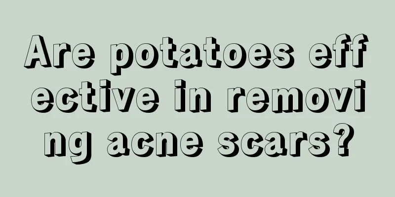 Are potatoes effective in removing acne scars?