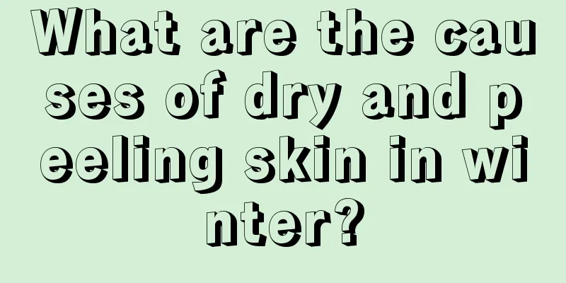 What are the causes of dry and peeling skin in winter?