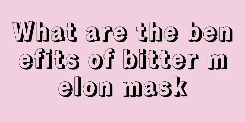 What are the benefits of bitter melon mask