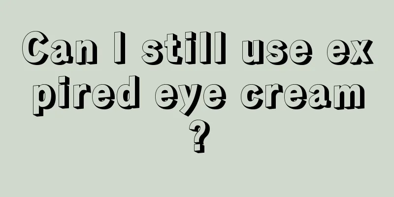 Can I still use expired eye cream?