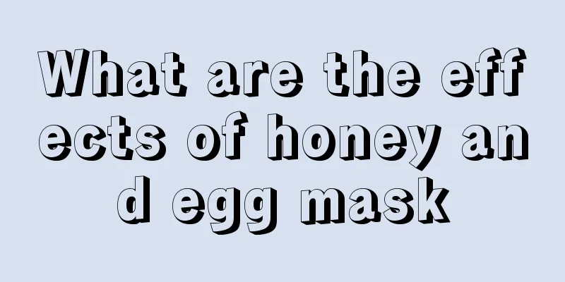 What are the effects of honey and egg mask