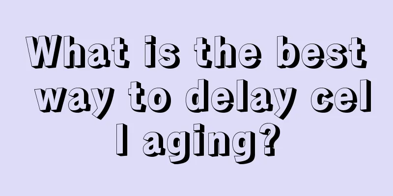 What is the best way to delay cell aging?