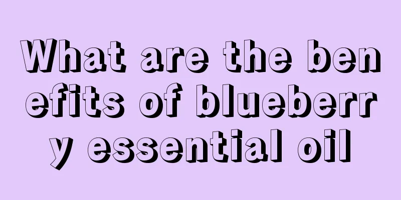 What are the benefits of blueberry essential oil