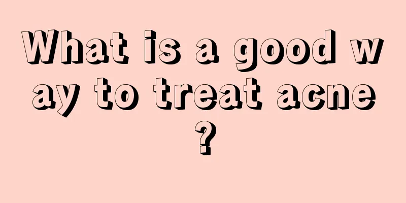 What is a good way to treat acne?