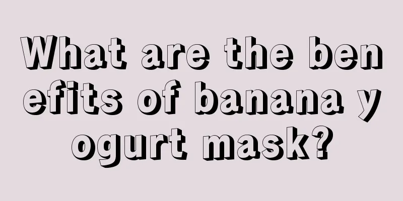 What are the benefits of banana yogurt mask?