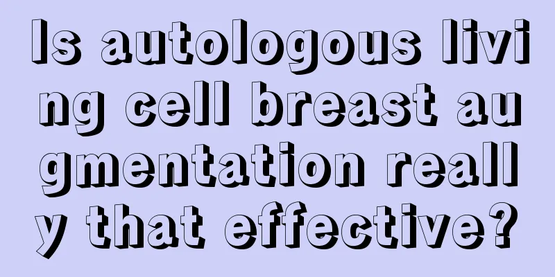 Is autologous living cell breast augmentation really that effective?