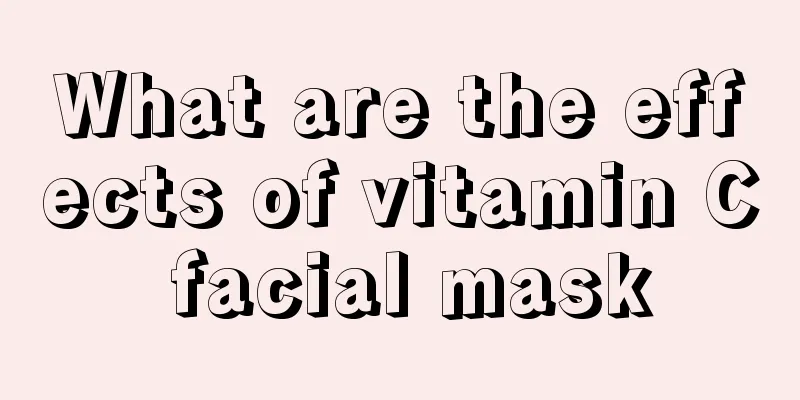 What are the effects of vitamin C facial mask