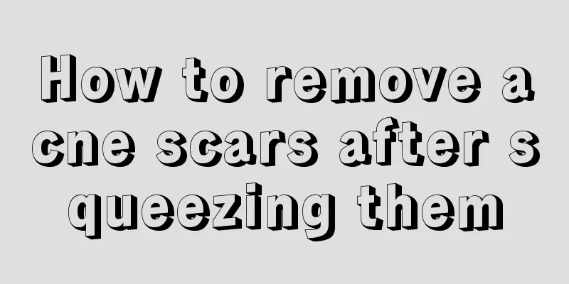 How to remove acne scars after squeezing them