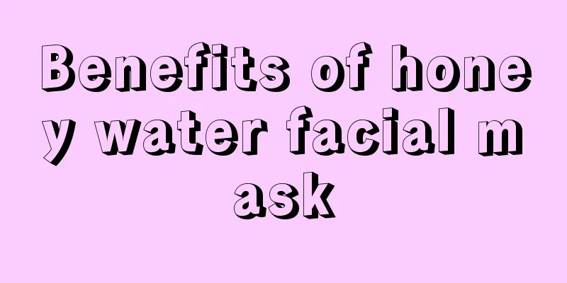 Benefits of honey water facial mask