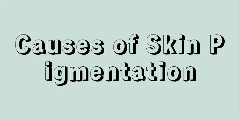 Causes of Skin Pigmentation