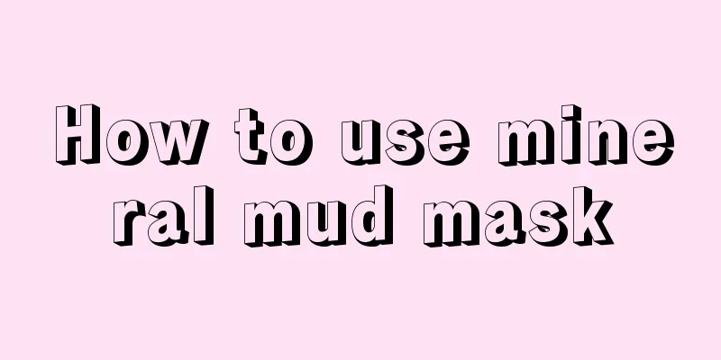 How to use mineral mud mask