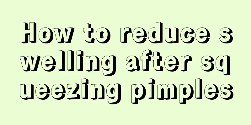 How to reduce swelling after squeezing pimples