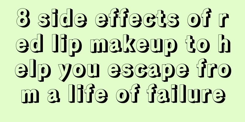 8 side effects of red lip makeup to help you escape from a life of failure