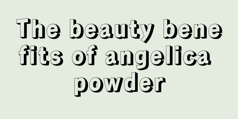 The beauty benefits of angelica powder