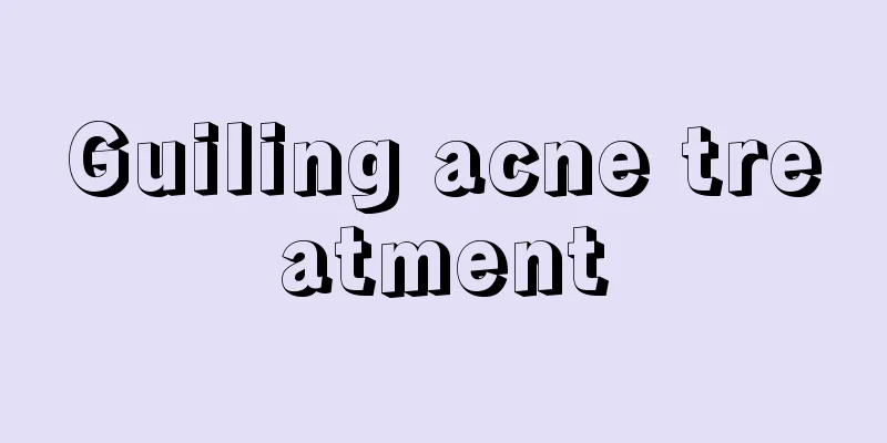 Guiling acne treatment