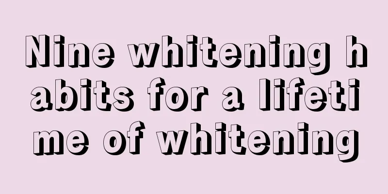 Nine whitening habits for a lifetime of whitening