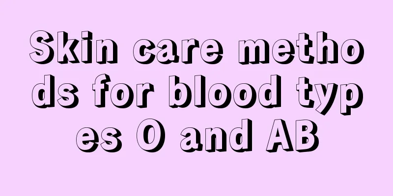 Skin care methods for blood types O and AB