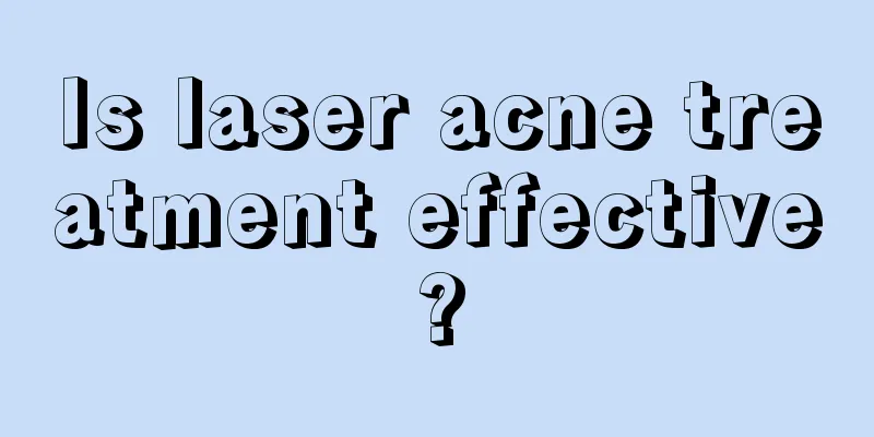 Is laser acne treatment effective?