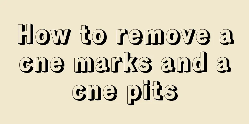 How to remove acne marks and acne pits