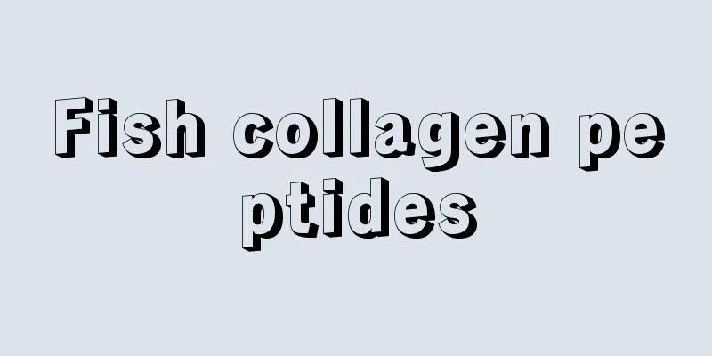 Fish collagen peptides