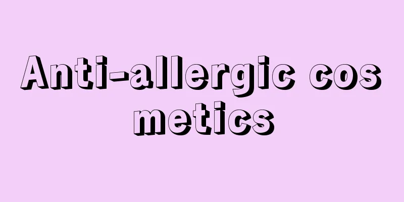 Anti-allergic cosmetics