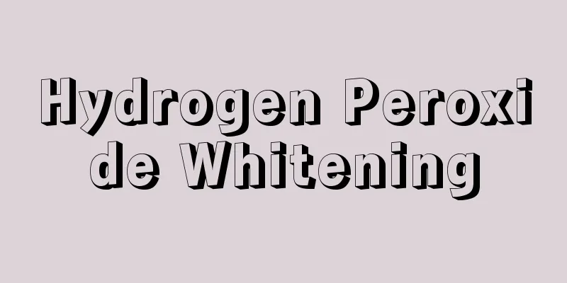 Hydrogen Peroxide Whitening