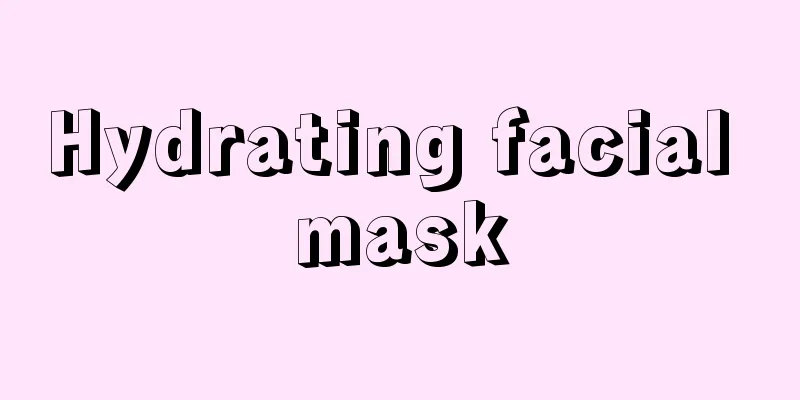 Hydrating facial mask