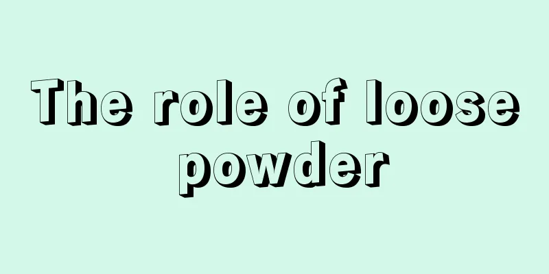 The role of loose powder