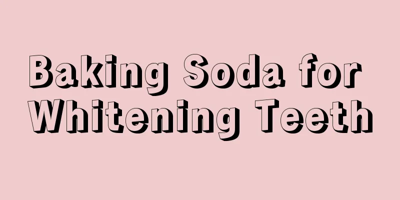 Baking Soda for Whitening Teeth