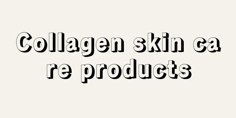 Collagen skin care products