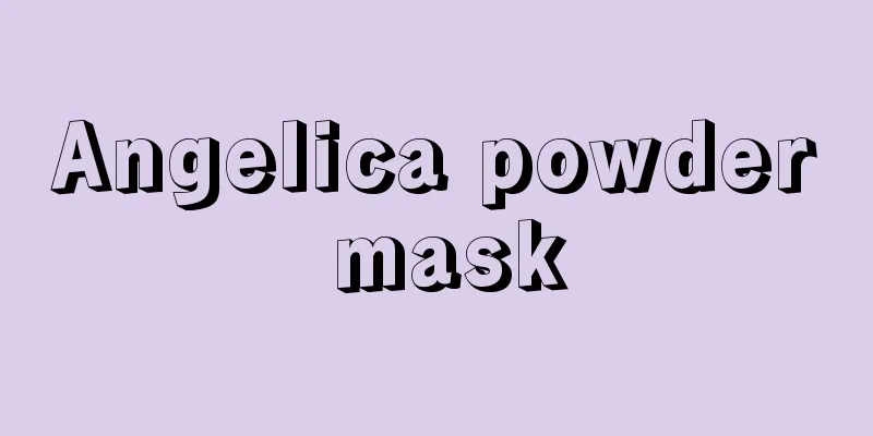 Angelica powder mask