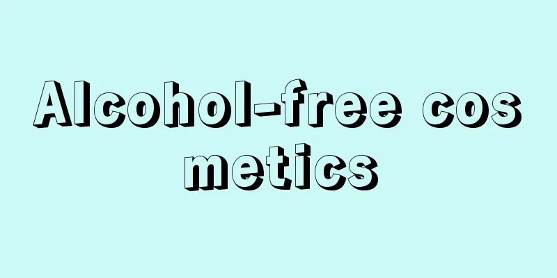 Alcohol-free cosmetics