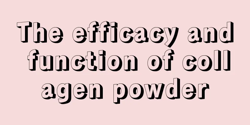 The efficacy and function of collagen powder